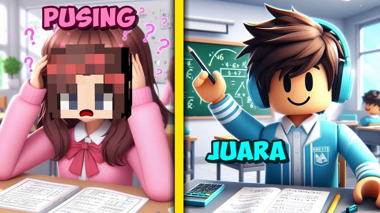1000% PUSING !! TES MATEMATIKA DI ROBLOX 😵