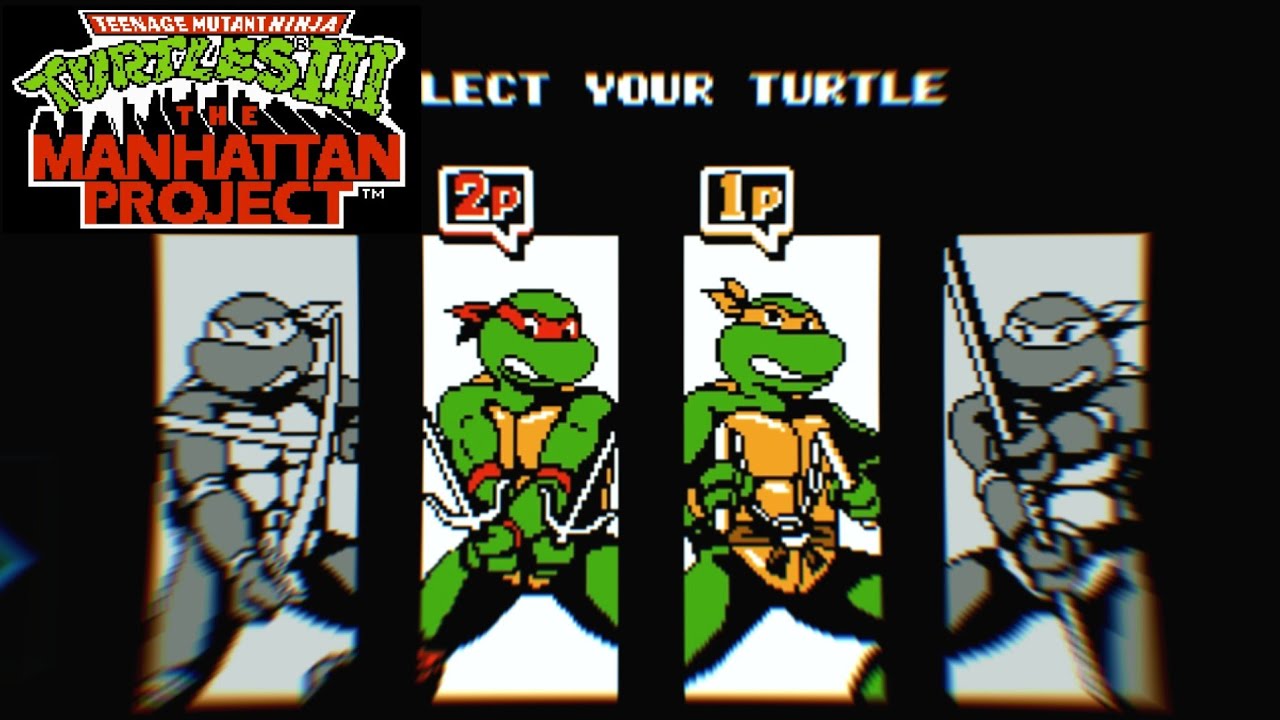 Teenage Mutant Ninja Turtles Dendy/NES  Черепашки Ниндзя 3: Проект Манхеттен часть 1 [017]