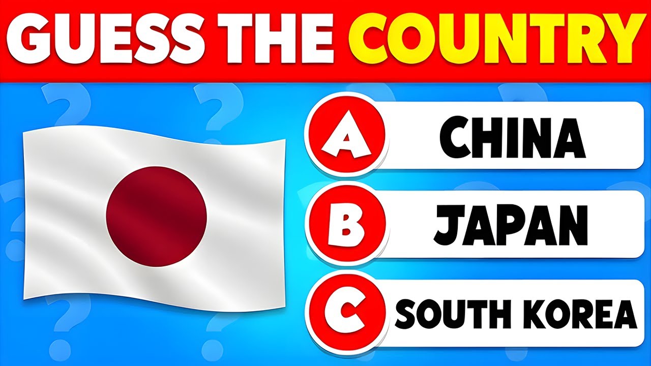 🌍🚩🚩 Guess and Learn ALL 50 FLAGS! 🌍🚩🚩🧠🧠💡 Test your geography skills & challenge yourself.