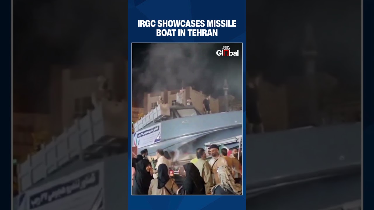 IRGC Parade in Tehran Displays Peykaap Patrol Boats Armed With Nasr-1 Anti-Ship Missiles