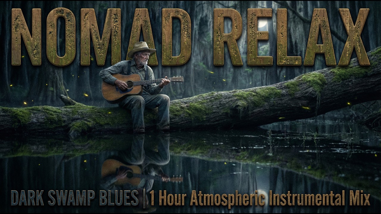 Dark Swamp Blues | 1 Hour Atmospheric Instrumental Mix | Nomad Relax