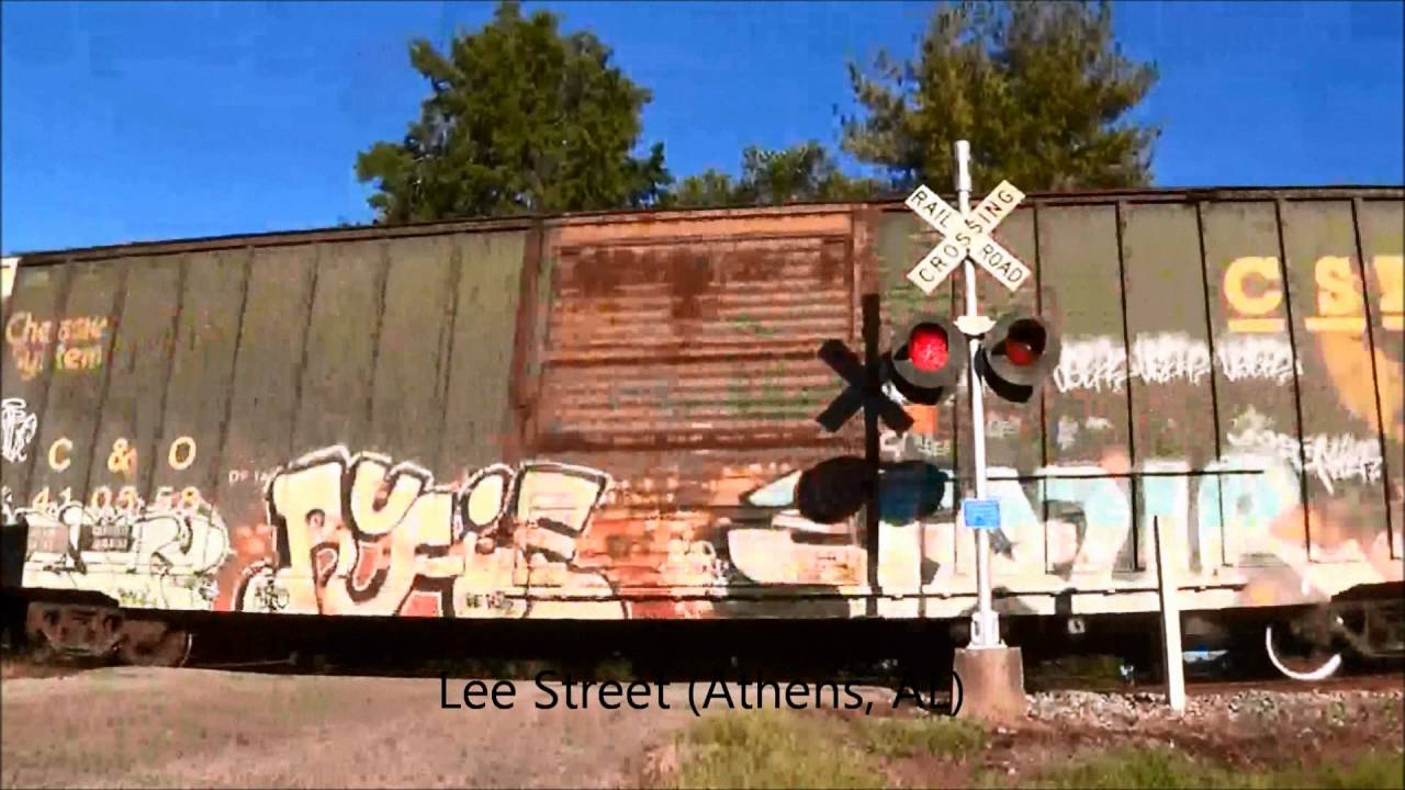 Railroad Crossings of the CSX S&NA North Sub