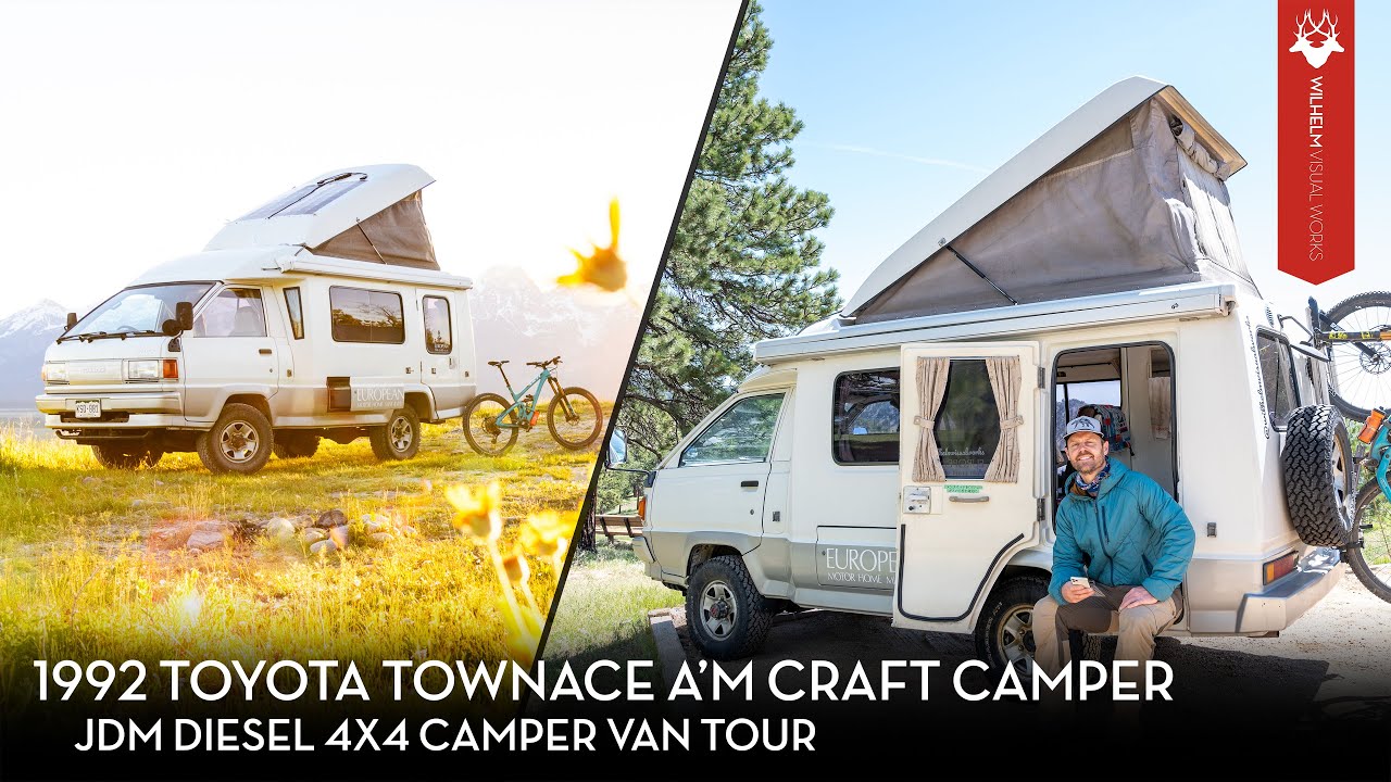 VAN TOUR: Toyota Townace 4x4 Diesel Camper