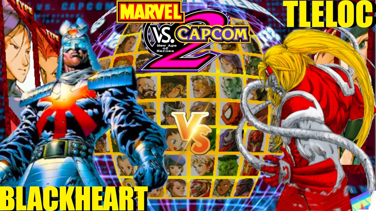 Marvel vs Capcom 2: TLELOC vs BLACKHEART