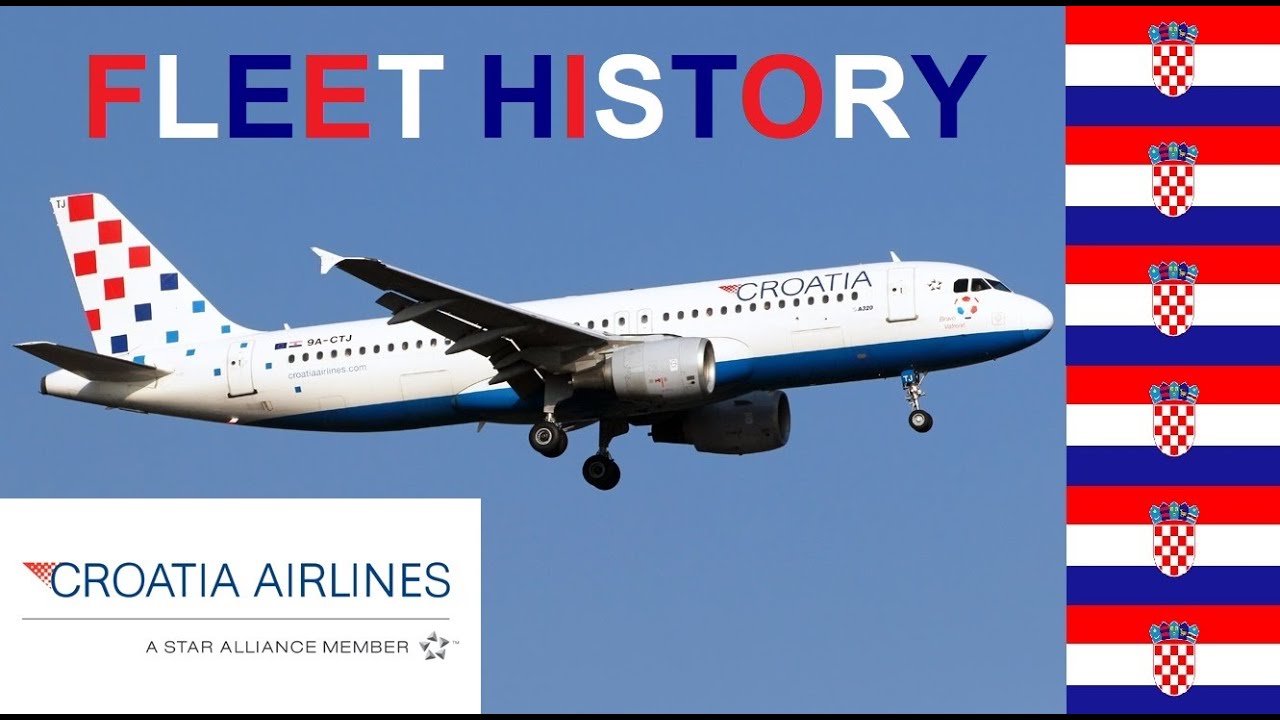 Fleet History #38: Croatia Airlines 🇭🇷