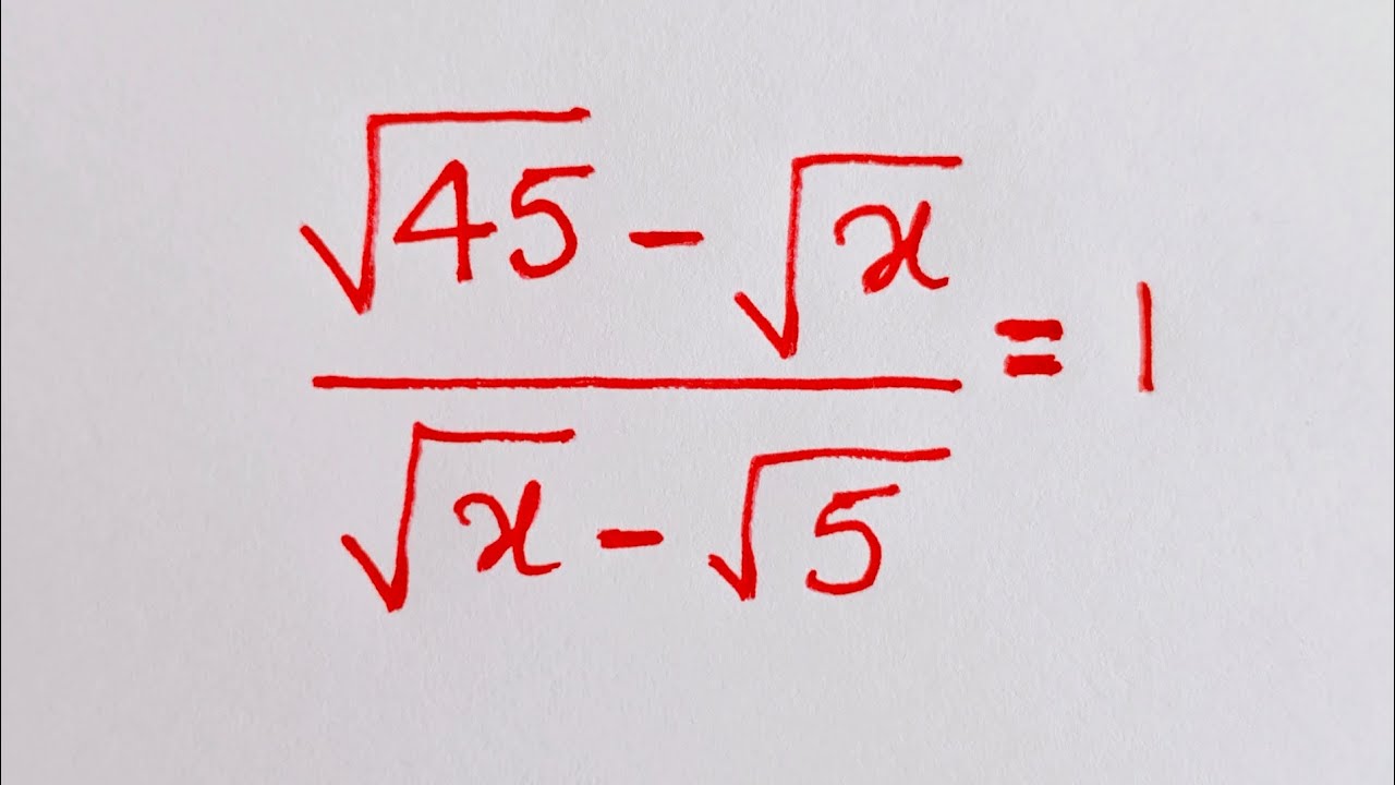 Simplifying Square Roots Made Easy | Algebra Basics|Nice Algebra Math Simplification?