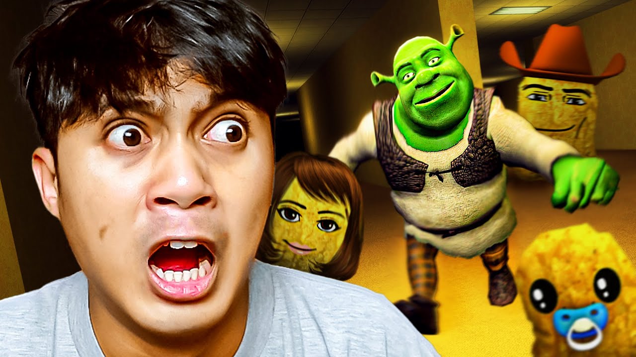 SHREK ASLINYA BAIK, TAPI KALO SHREK IN THE BACKROOM.. (ROBLOX) PART 1