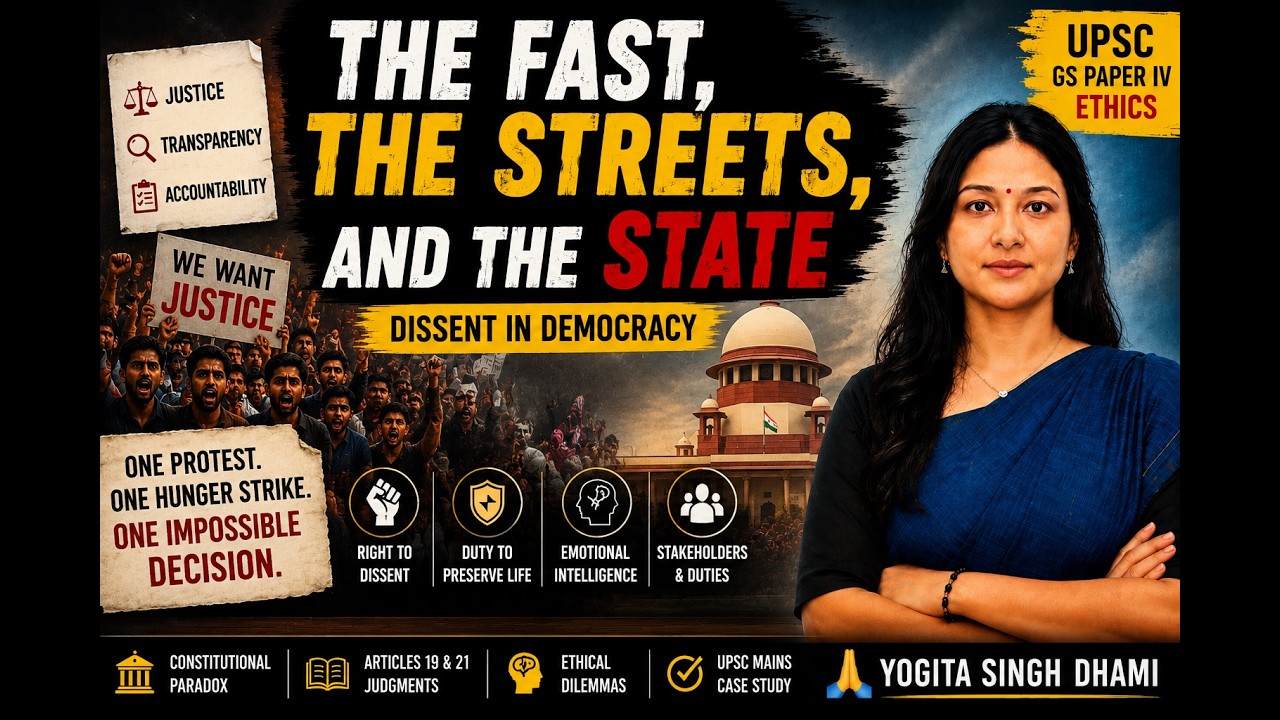 The fast, the streets, and the State: Dissent in democracy