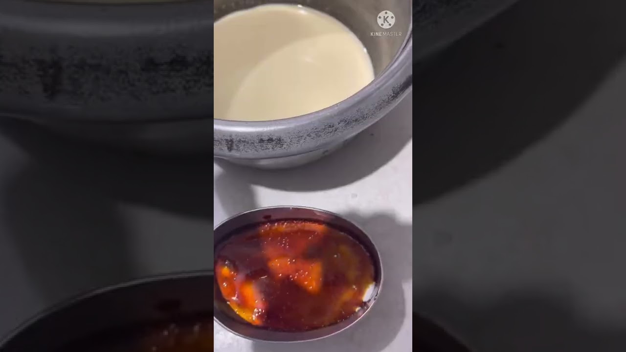 Creme caramel (easy to find ingredients)