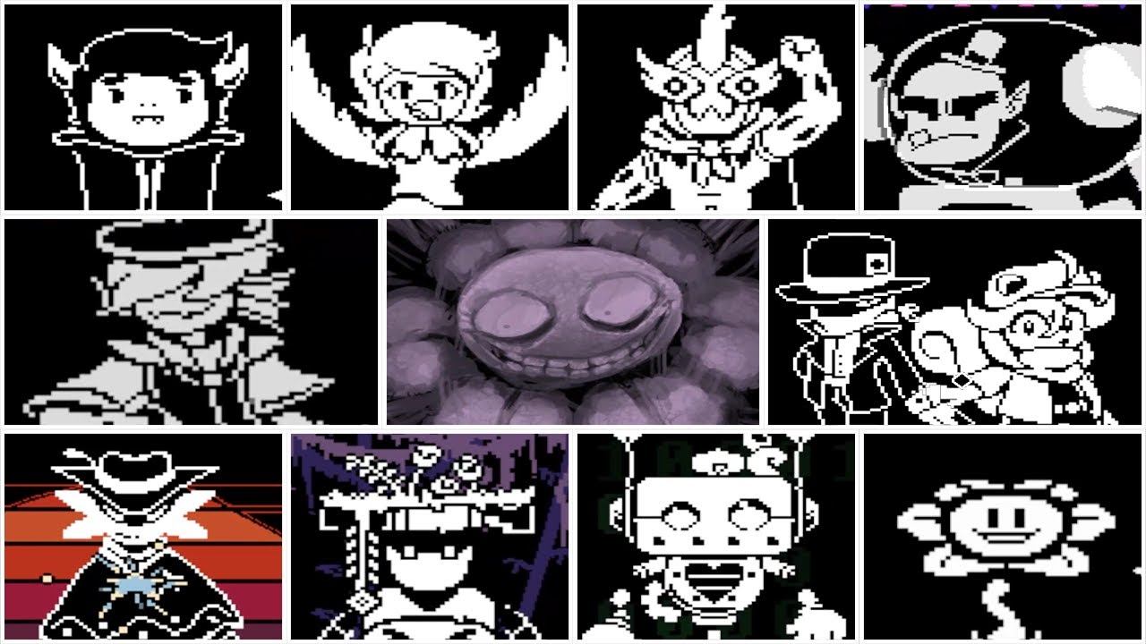 Undertale Yellow ALL BOSSES