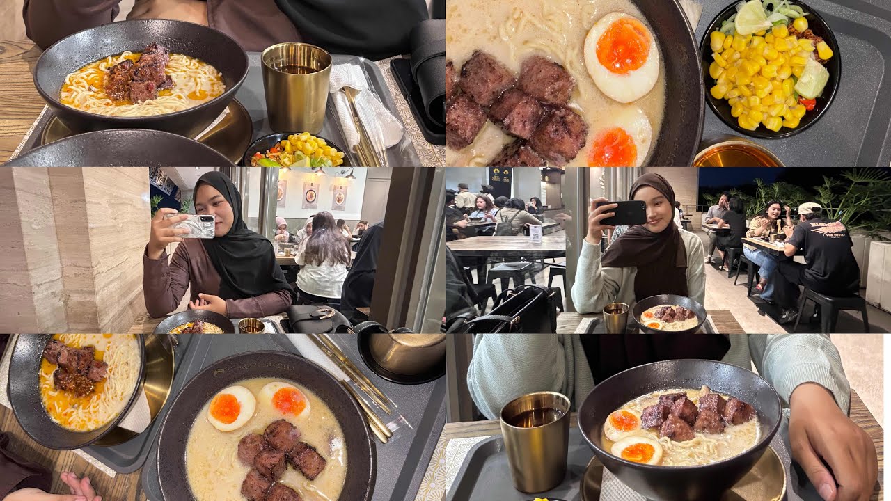 nyobain saikoro ramen beef paling best, katanya. let’s try it🍜🥩