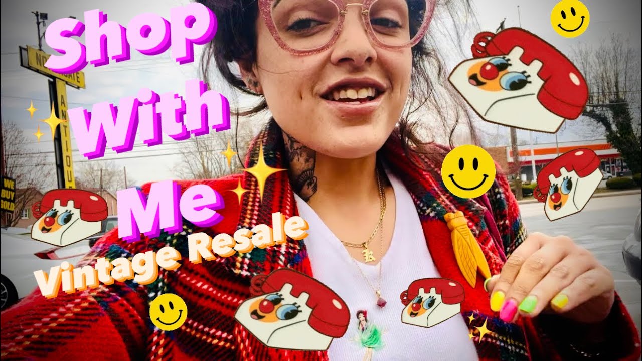 “This Is My Happy Place”| SHOP WITH ME | VINTAGE RESALE | VINTAGE TREASURE HUNTING | VINTAGE FINDS