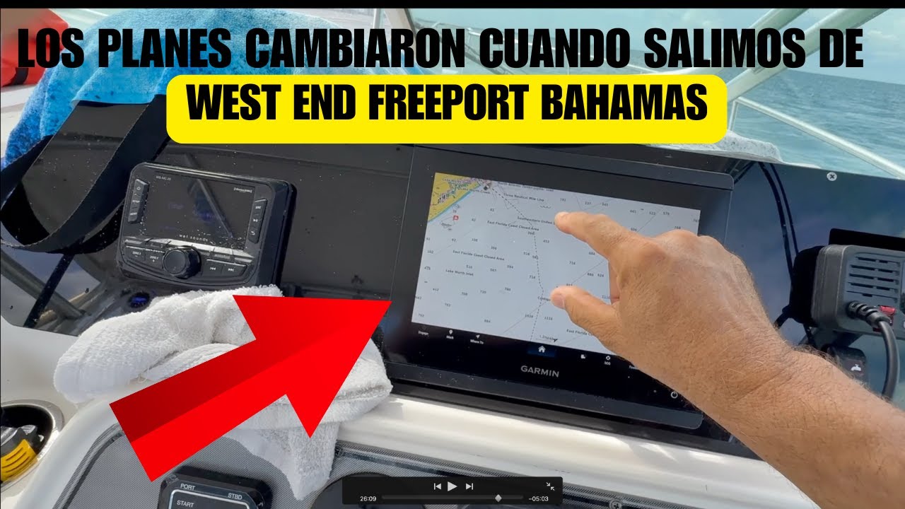 DE SPANISH CAY A JUPITER NOS DESVIAMOS POR EL MAL TIEMPO
