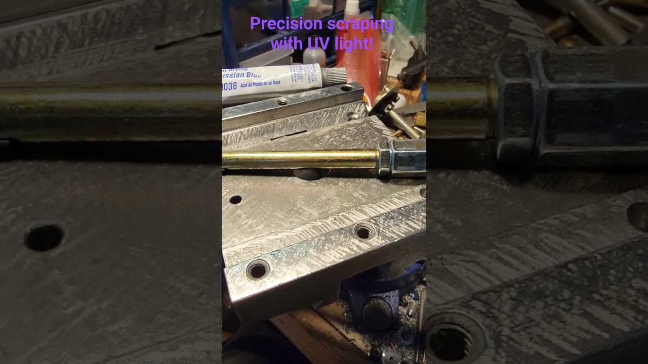 Make precision scraping easier with UV light!