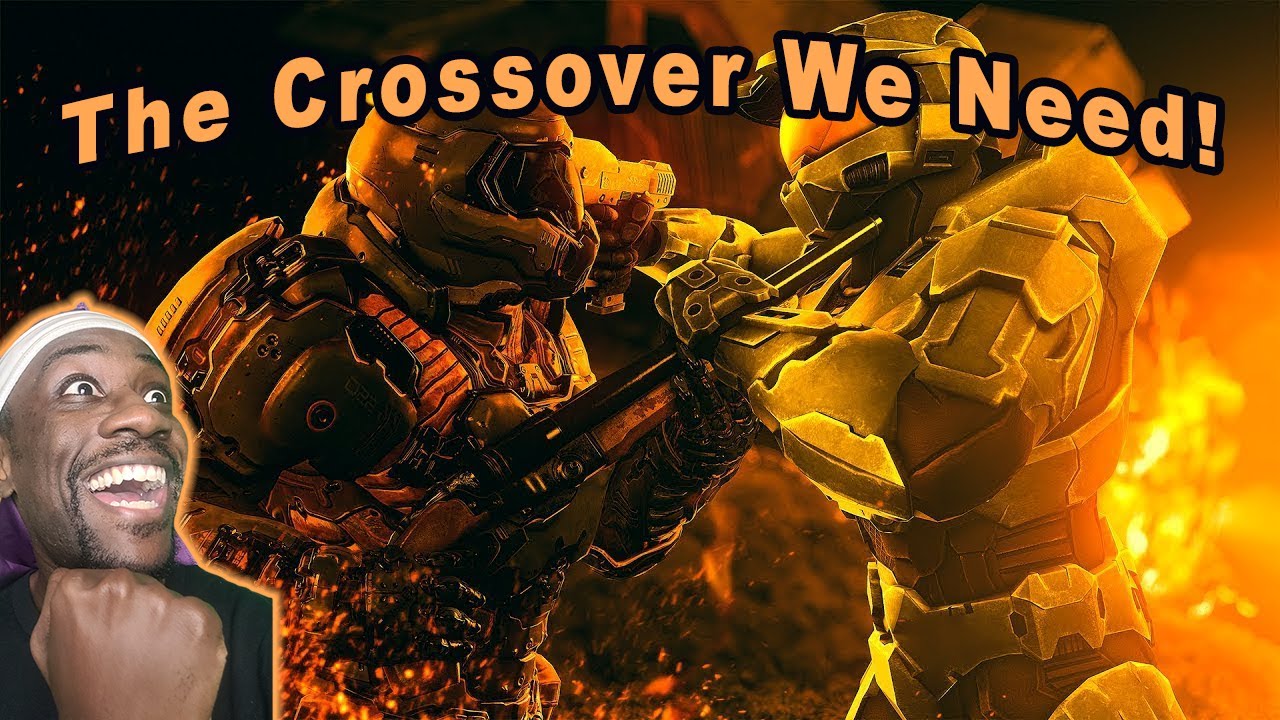 BEST FIGHT! | Master Chief VS Doom Slayer (Halo VS Doom) | DEATH BATTLE REACTION