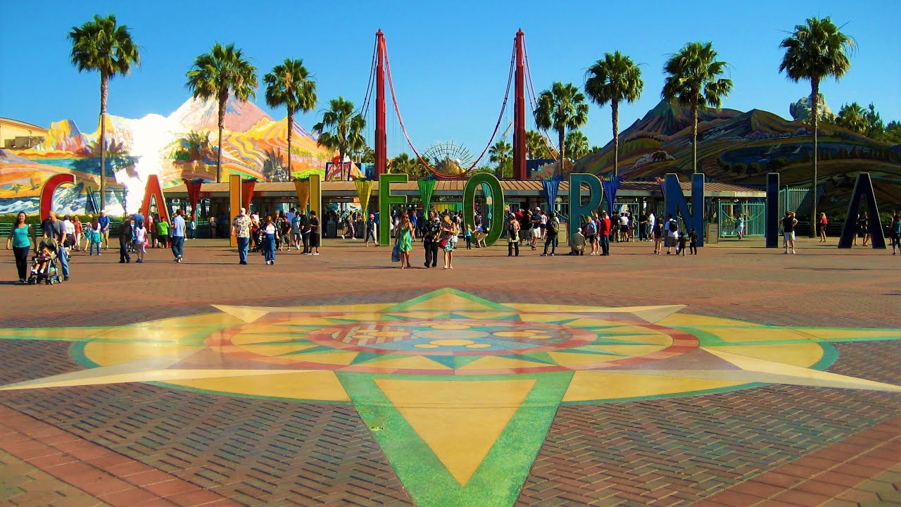 California Adventure | Sunshine Plaza Entrance | BGM Loop [Re-Upload]