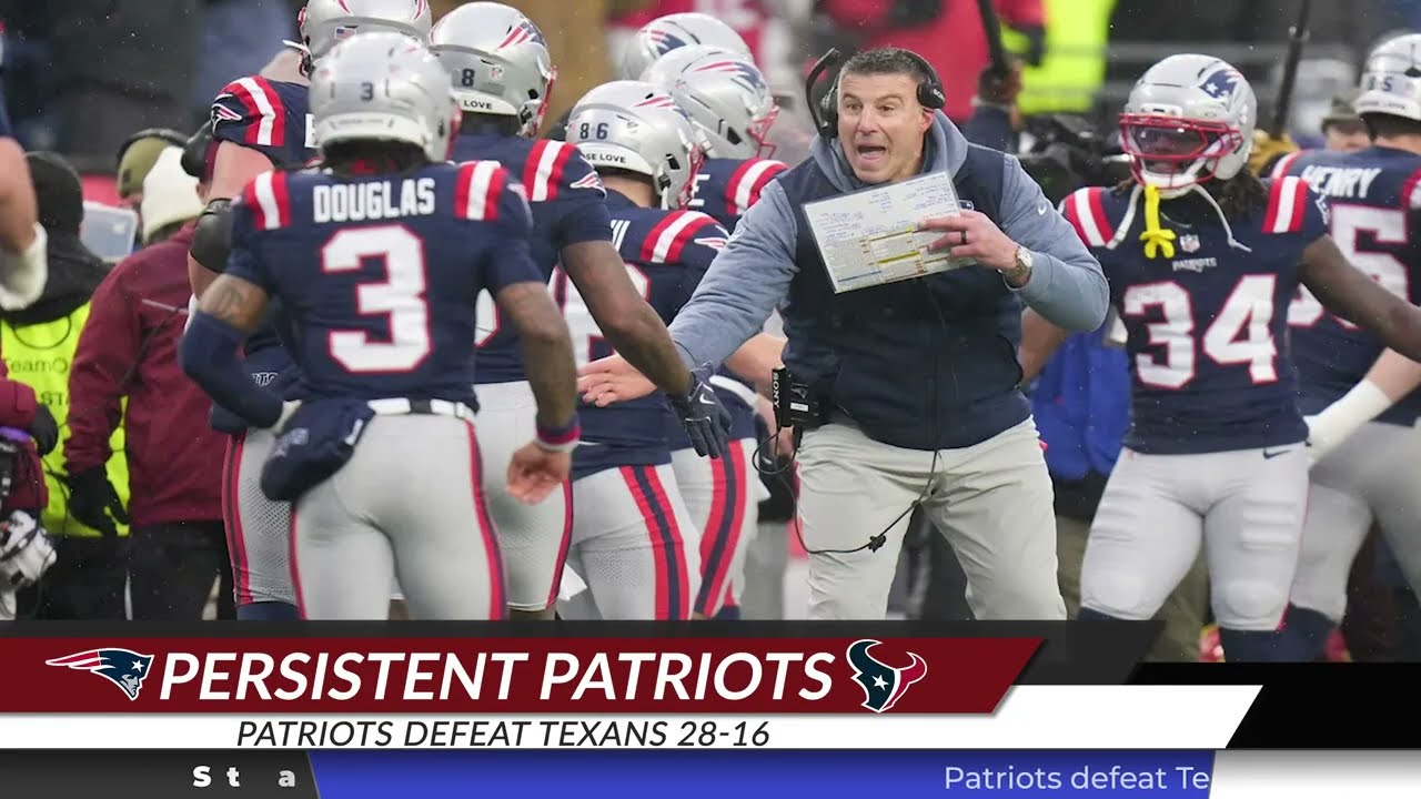 Tre Larkins recaps the New England Patriots 28-16 win over the Houston Texans | Wise Guys Sports 
