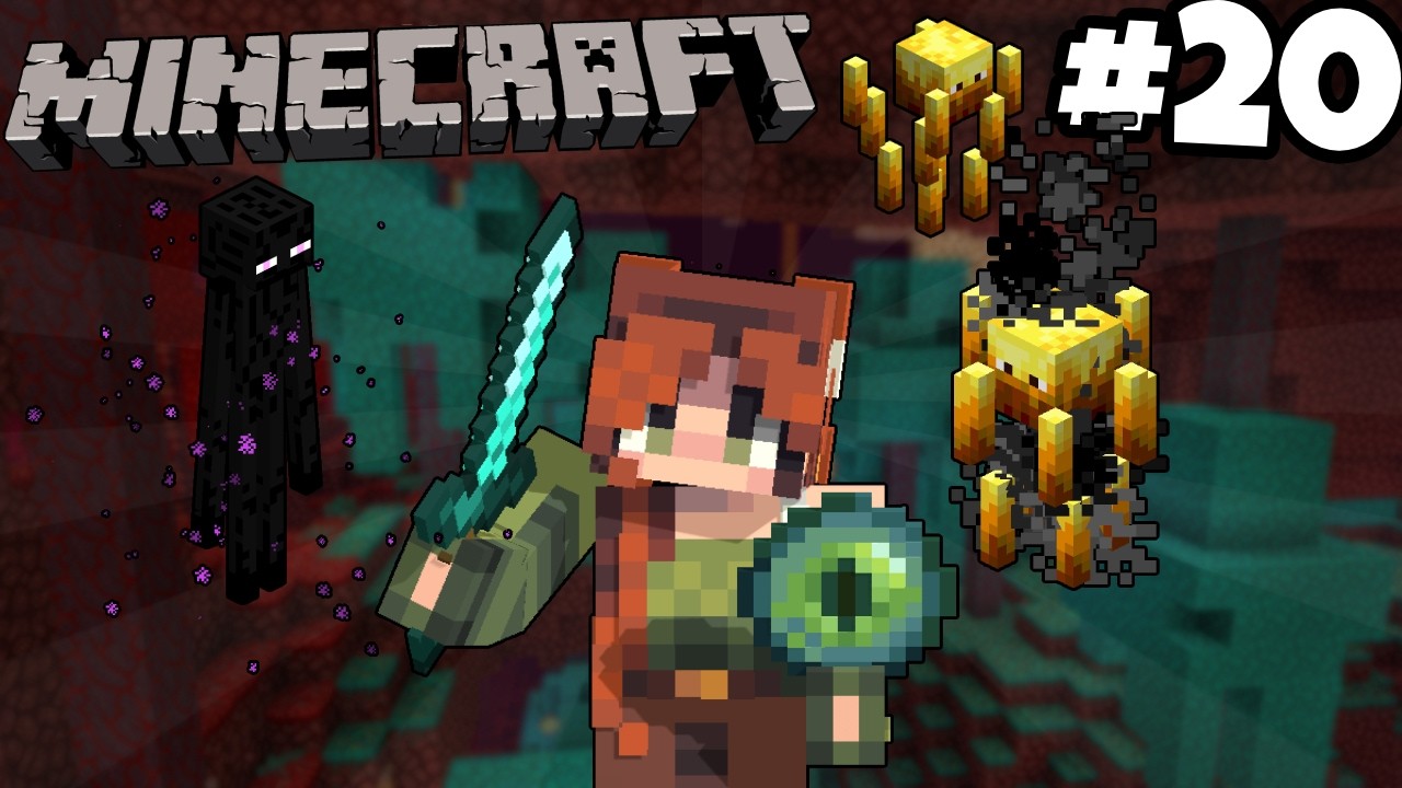 ► EPICKÝ Nether loot! 3 Wither hlavy během pár minut!🔥 | MINECRAFT | #20