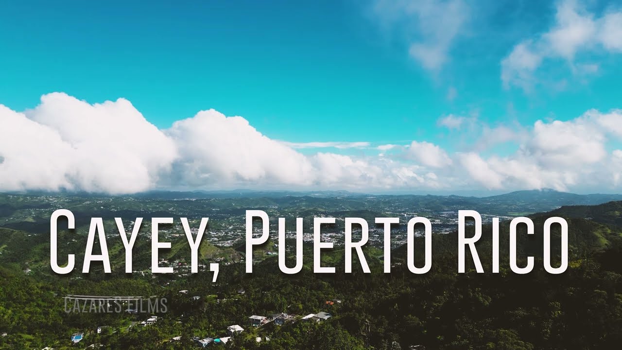 Visitando la isla por primera vez. Cayey, Puerto Rico