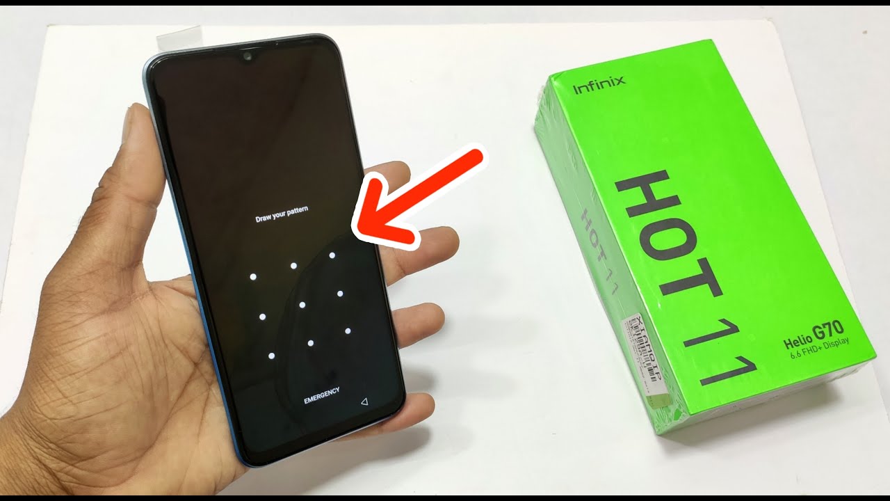 infinix hot 11 hard reset | infinix X662 pattern unlock