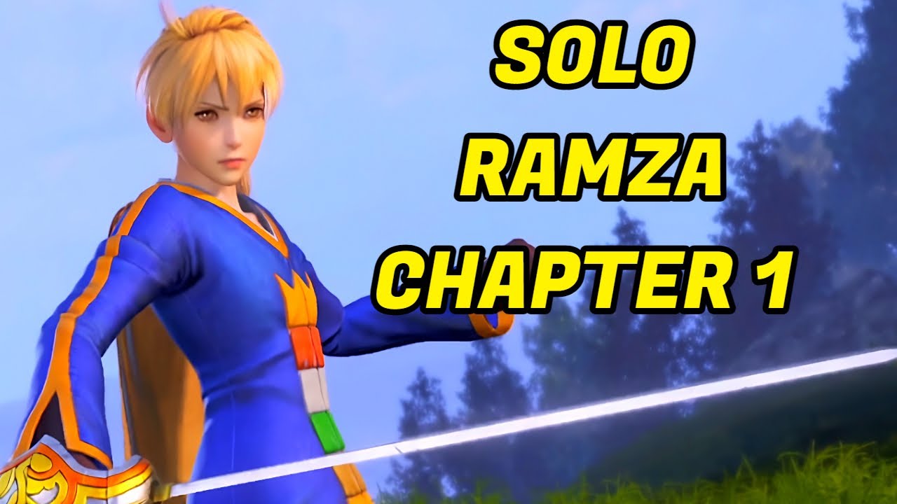 Final Fantasy Tactics Solo Ramza Longplay Chapter 1 (War of the Lions)