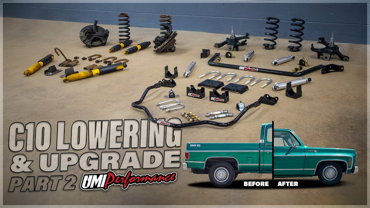 Improve Appearance & Handling on Your Classic Chevy C10 Truck