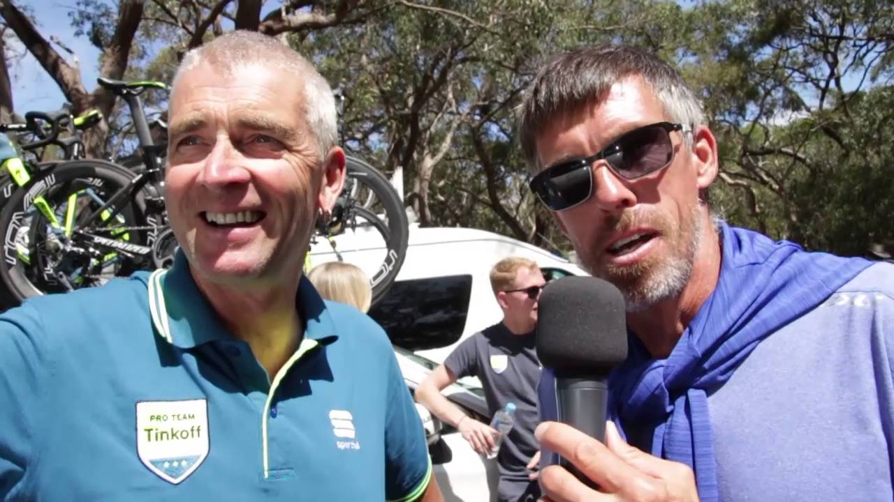 Grupetto Show @ 2016 Tour Down Under - Sean Yates