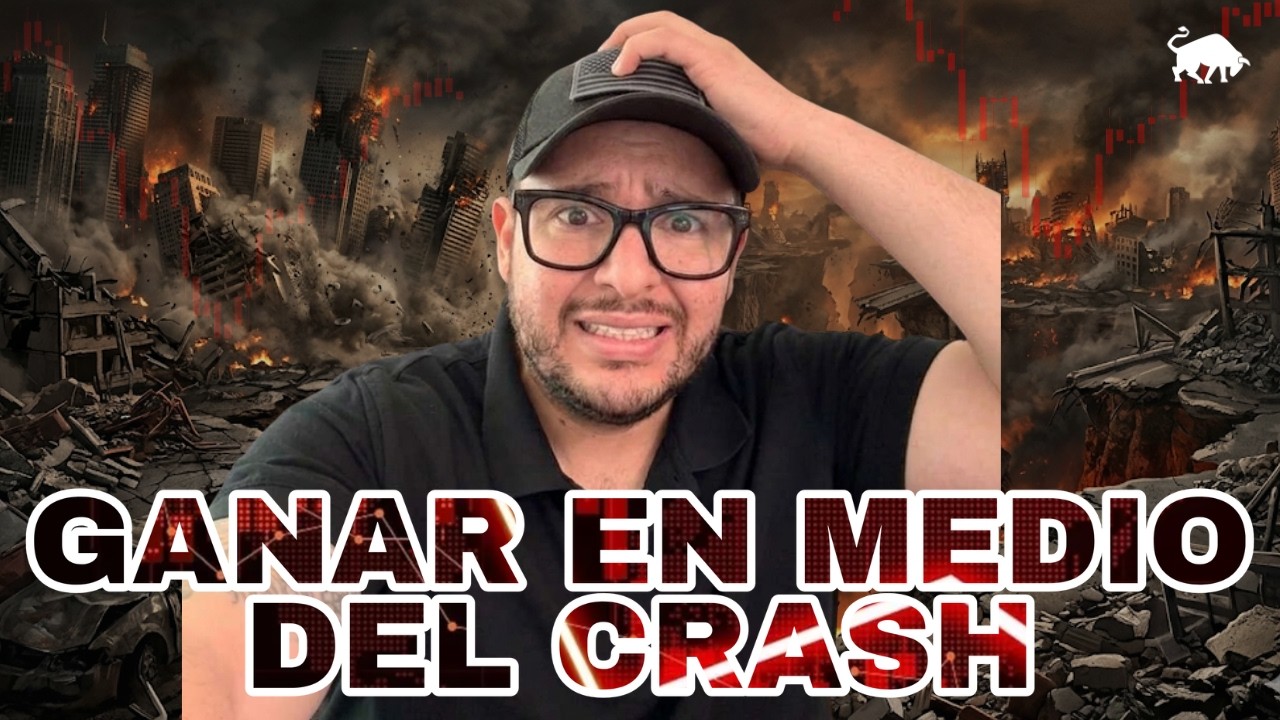EN VIVO: EL CRASH DE BOLSA HA LLEGADO! CÓMO TRABAJAR EL BEAR MARKET DE BITCOIN Y DE LOS MERCADOS!!