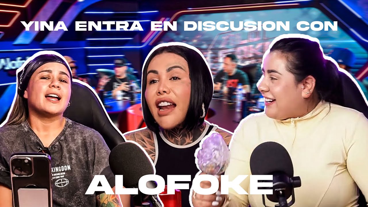 YINA DISCUTE CON CHUCHAFOKE (ALOFOKE)
