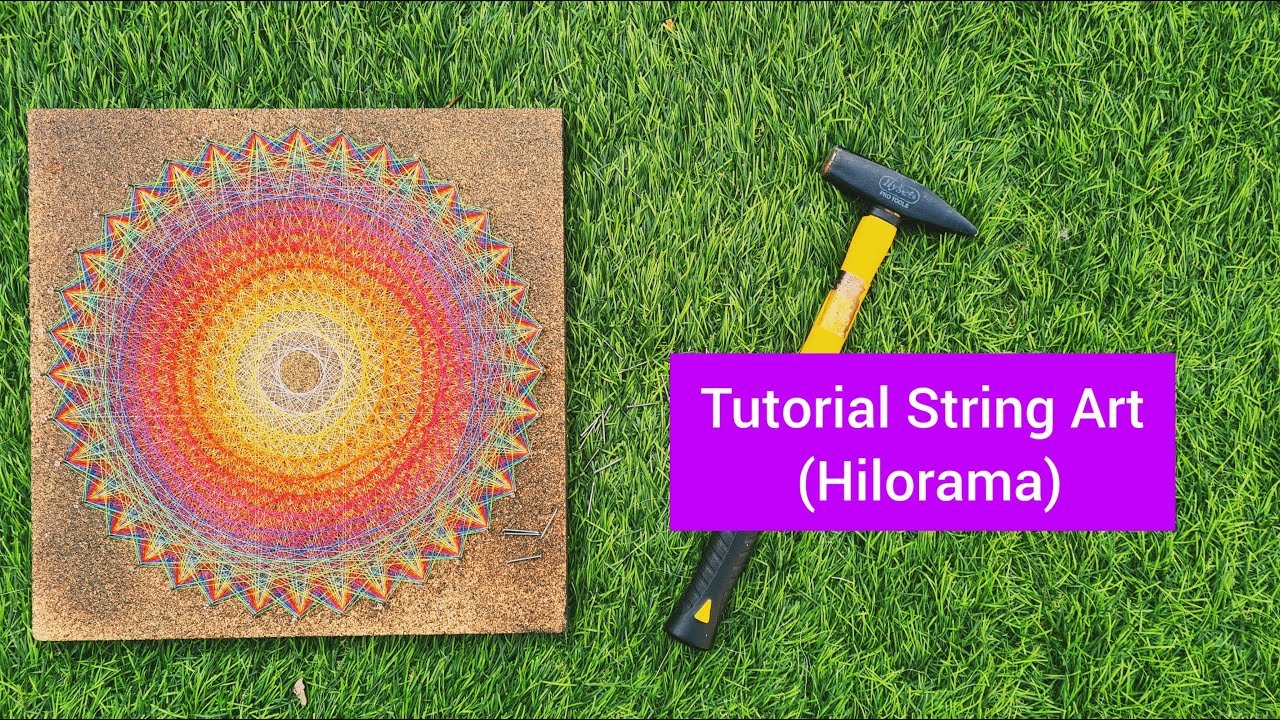 Tutorial String Art (Hilorama)