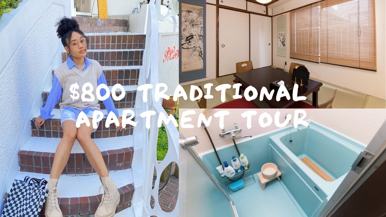 My $800 Japanese Apartment Tour 2021