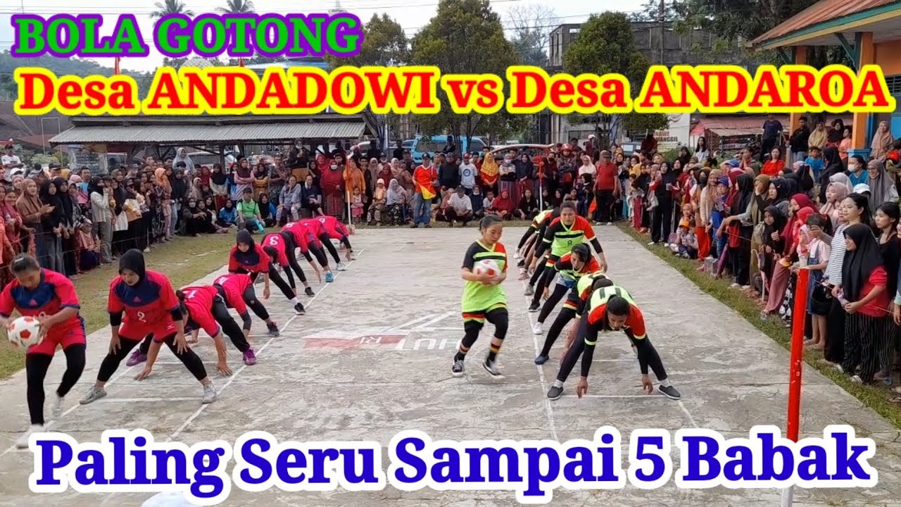 Bola Gotong Paling Seru Sampai 5 Babak