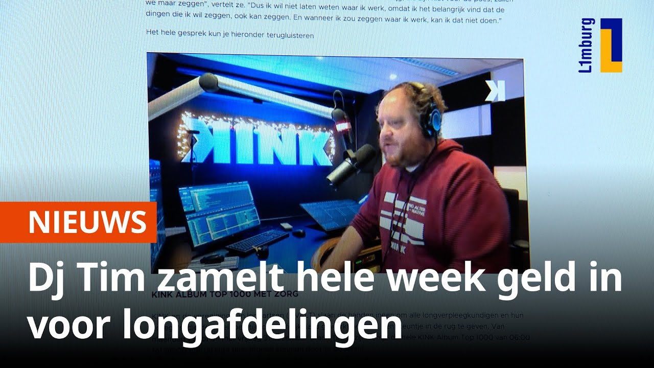 DjTim Op het Broek zamelt geld in voor longafdelingen