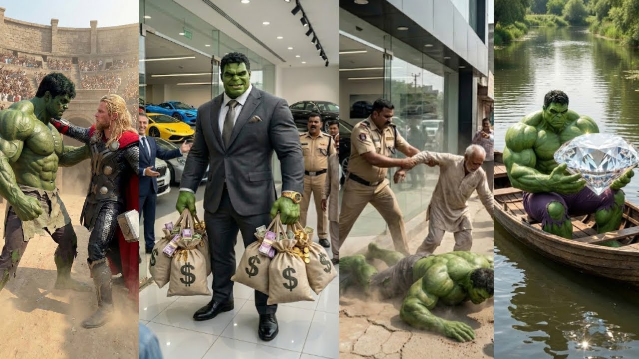 🔴 LIVE Hulk Full Gussa Mode Desi Hulk Aaya! 😤💪😡💪 Aaj Sab Hila Dega! #ai #hulk #live #hulklive