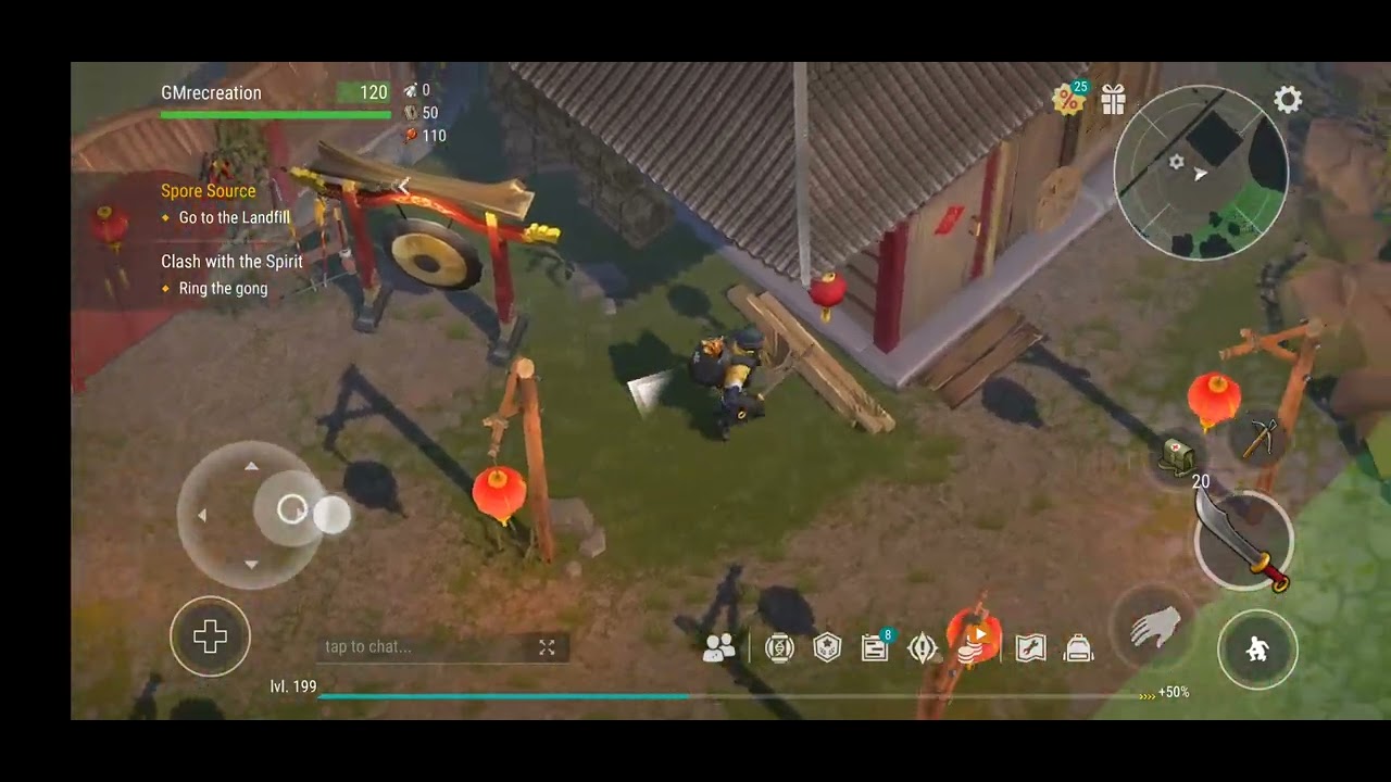 LDOE Tutorial: Trial of the spirit Boss battle, Langguai Wolf