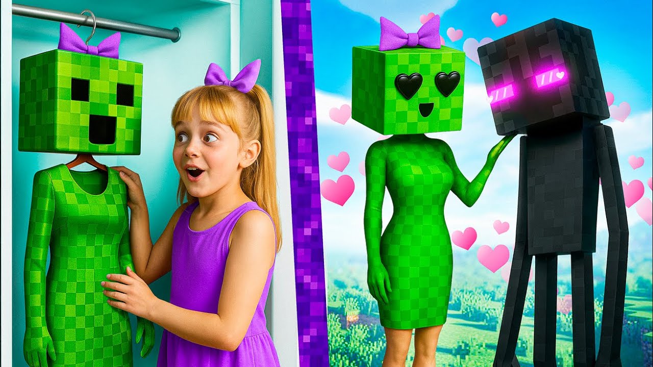 Minecraft In Het Echt! Hoe Kom Je In Minecraft? Neppe Superhelden vs Echte Superhelden!