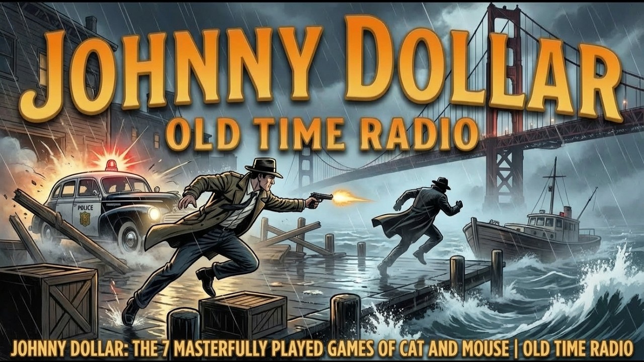 Johnny Dollar: The 7 Masterfully Played Games of Cat and Mouse | Old Time Radio