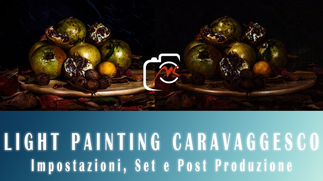 Come realizzare un Light Painting Caravaggesco