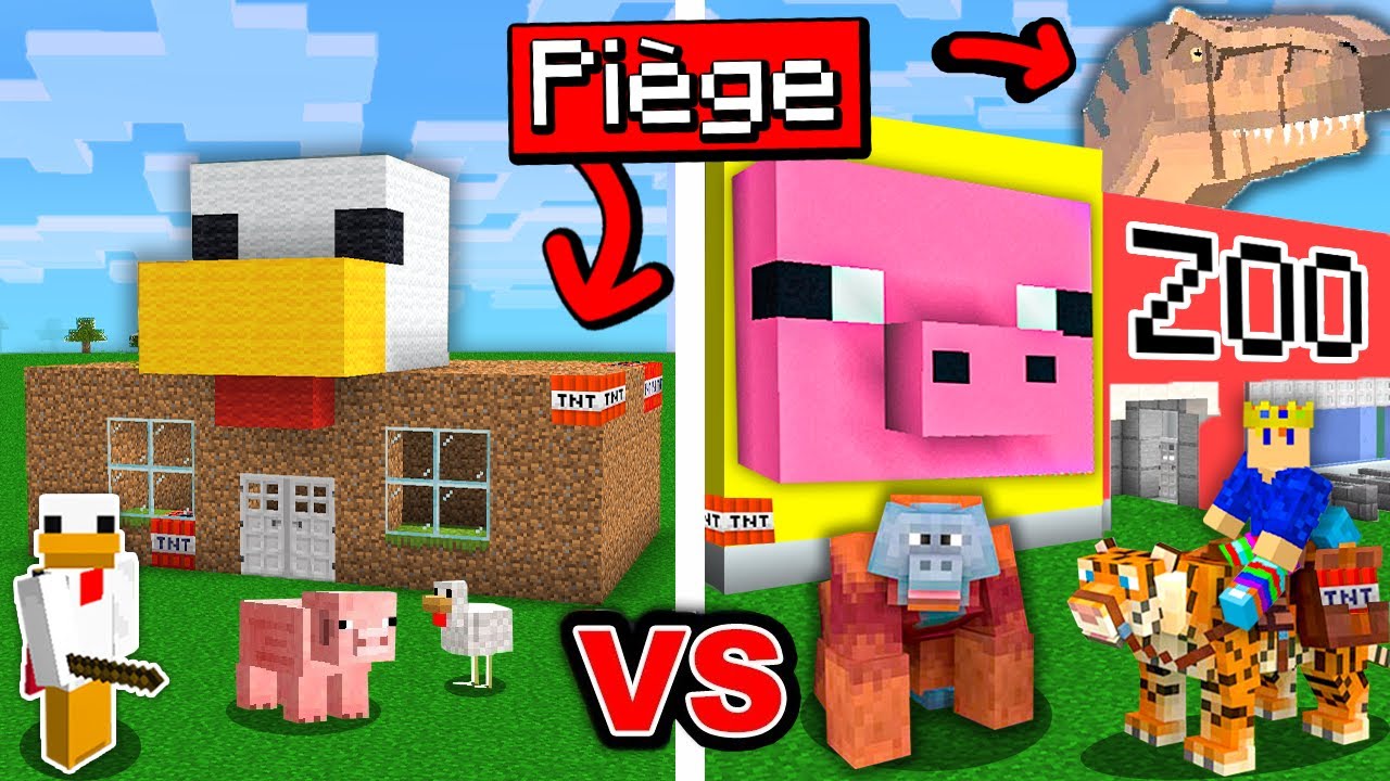 Celui qui construit le Meilleur ZOO PI&Eacute;G&Eacute; GAGNE !