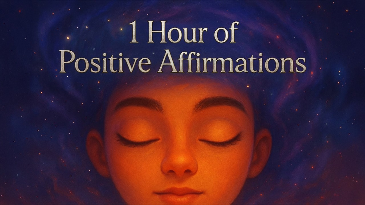 1 Hour of Positive Affirmations for Deep Sleep & Inner Peace