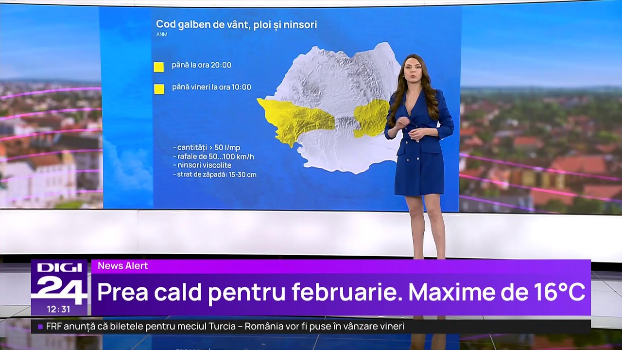 🟣Știrile Digi24  de la ora 12 – 5 februarie 2026