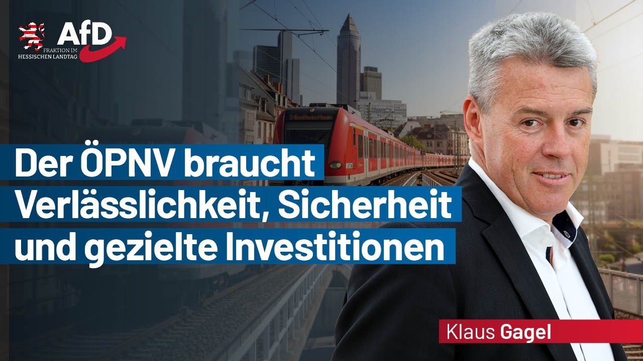 Der ÖPNV braucht Verlässlichkeit, Sicherheit und gezielte Investitionen