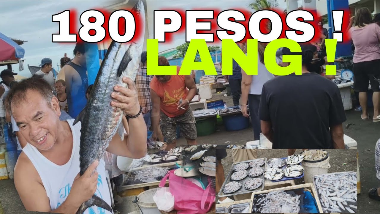 Julugan Seafood Market| Tanza Fish Port The Best Seafood Destination.
