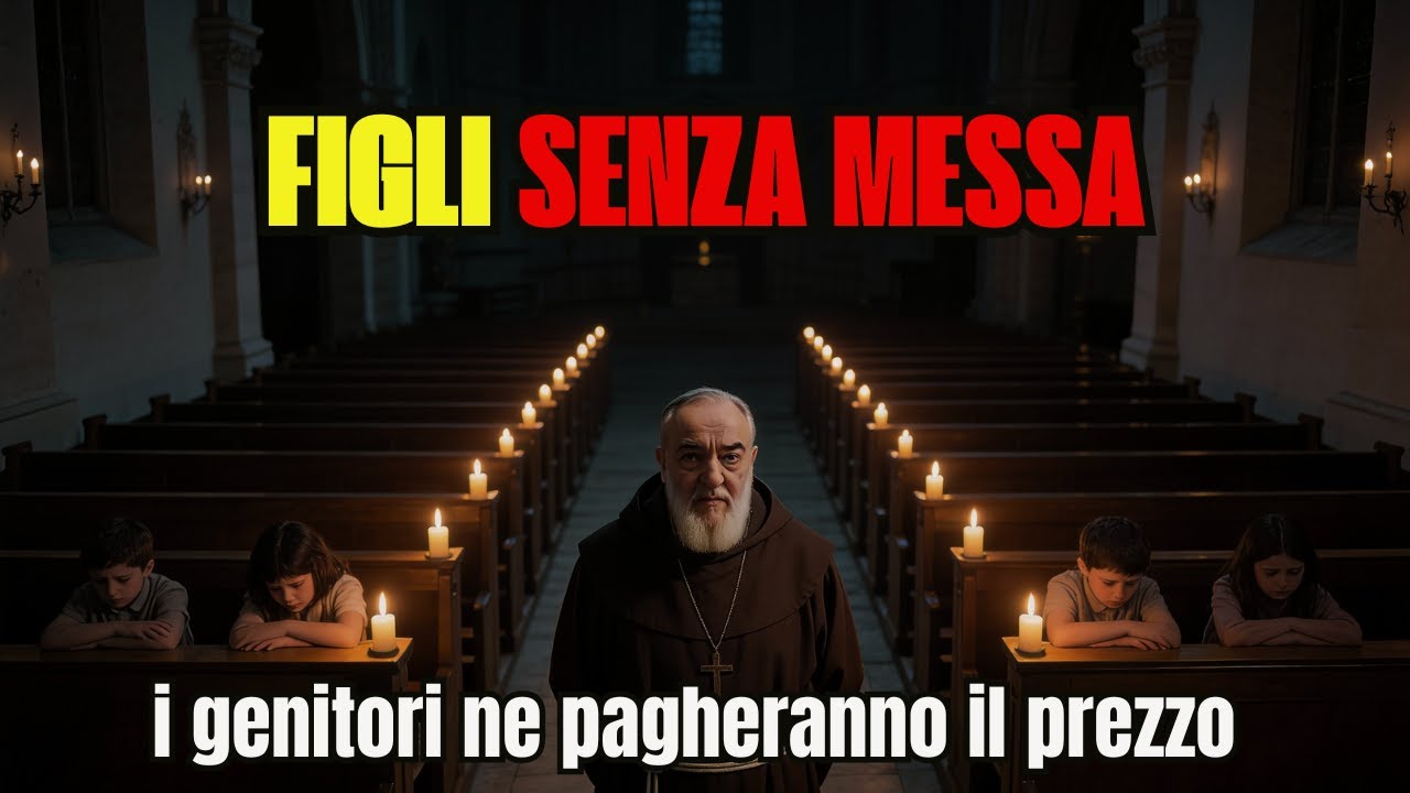 Cosa Padre Pio HA VISTO quando i Genitori NON Portano MAI i Figli a Messa