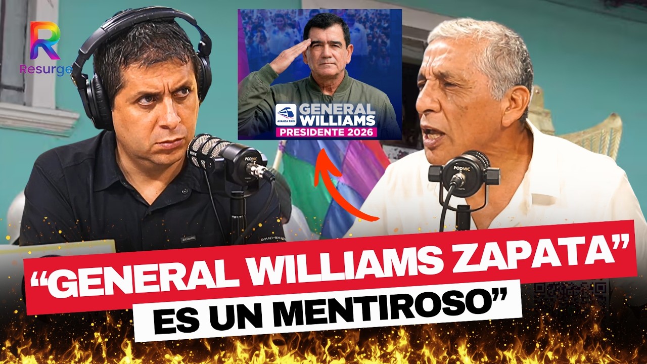 😱 ¡SE PRENDIÓ TODO! Antauro Humala ARREMETE contra candidato presidencial WILLIAMS ZAPATA