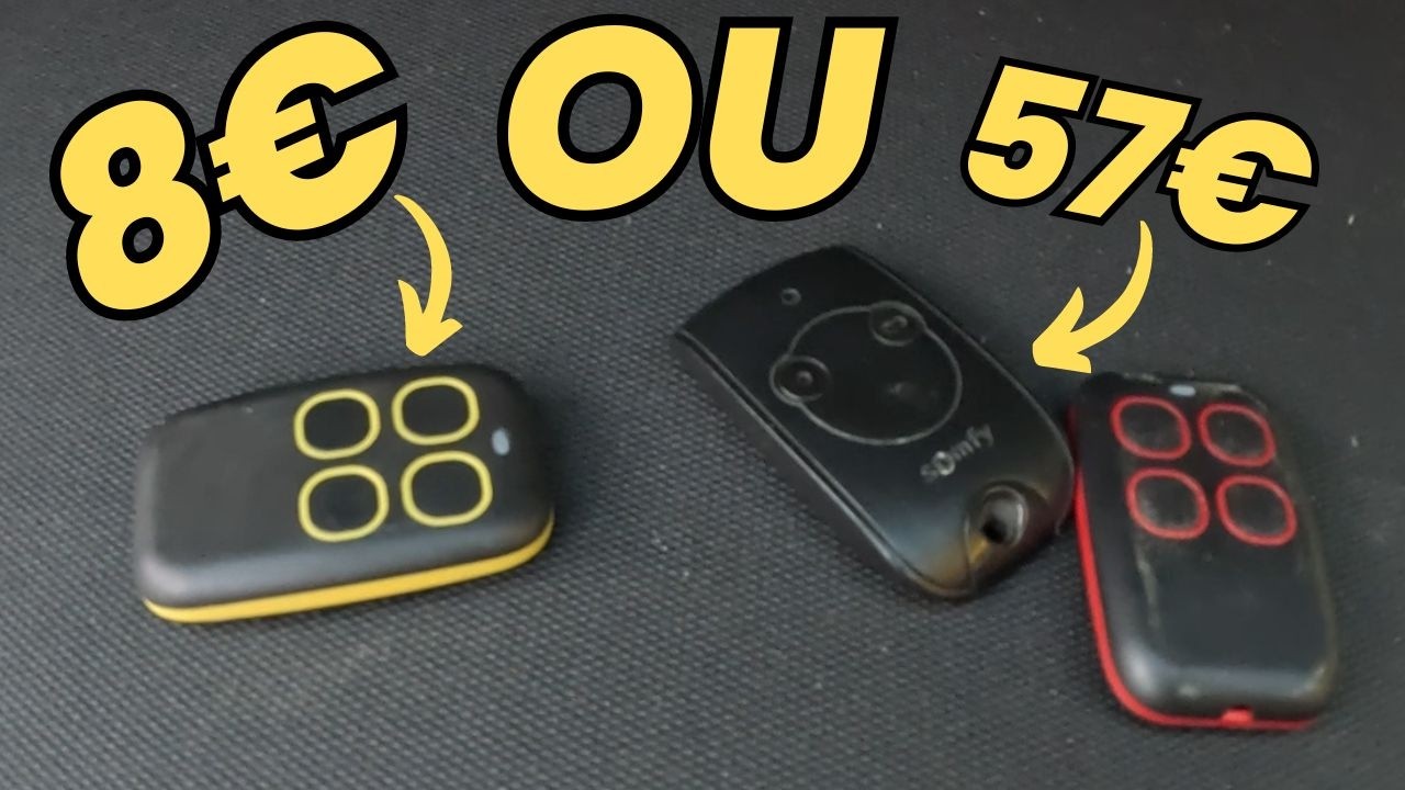 Comment cloner une télécommande de portail Somfy