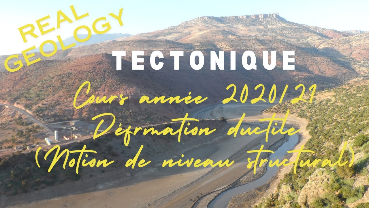 Tectonique analytique, ann&eacute;e 2020/21: Allongement et aplatissement, notion de niveau structural