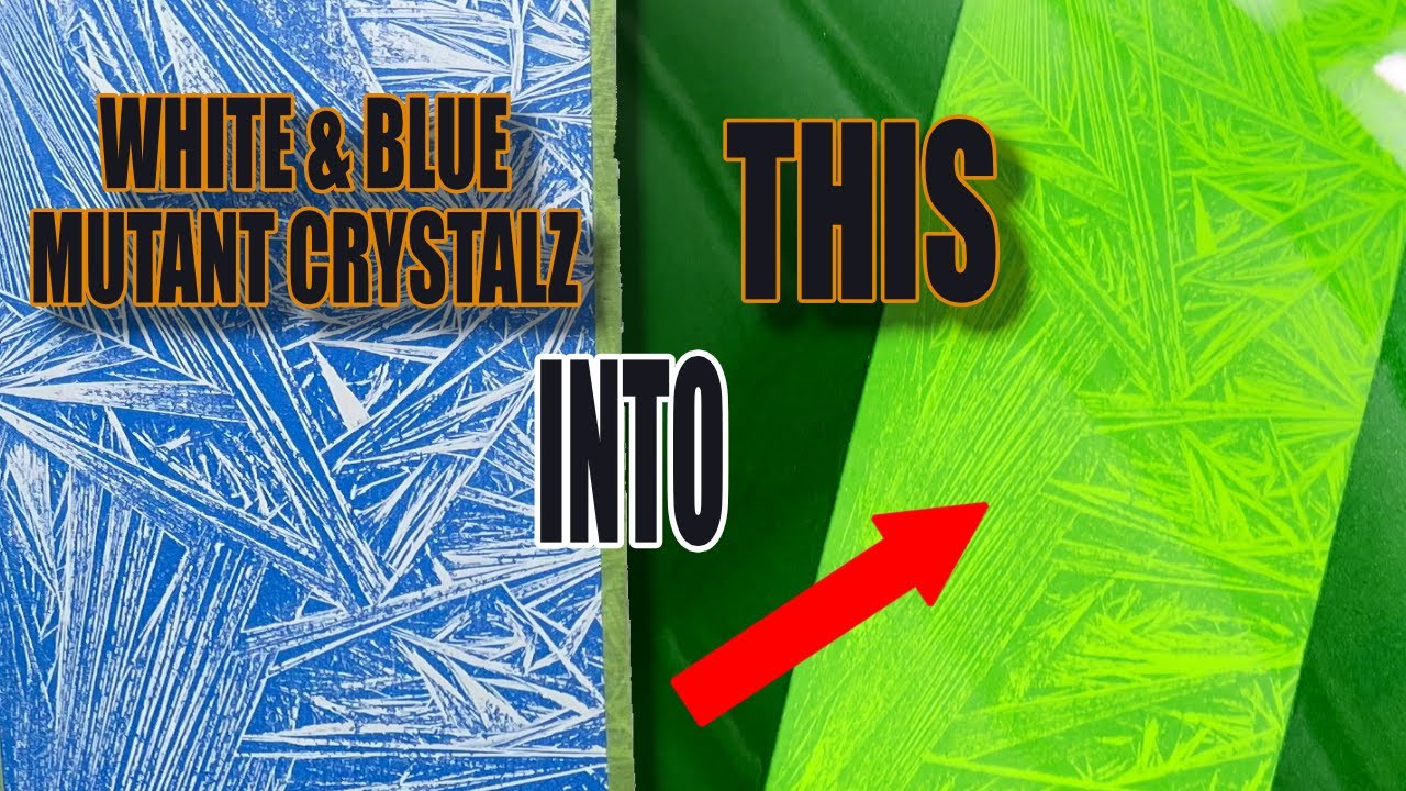 Changing The Colour of Mutant CrystalZ - Dragonfly Green Candy