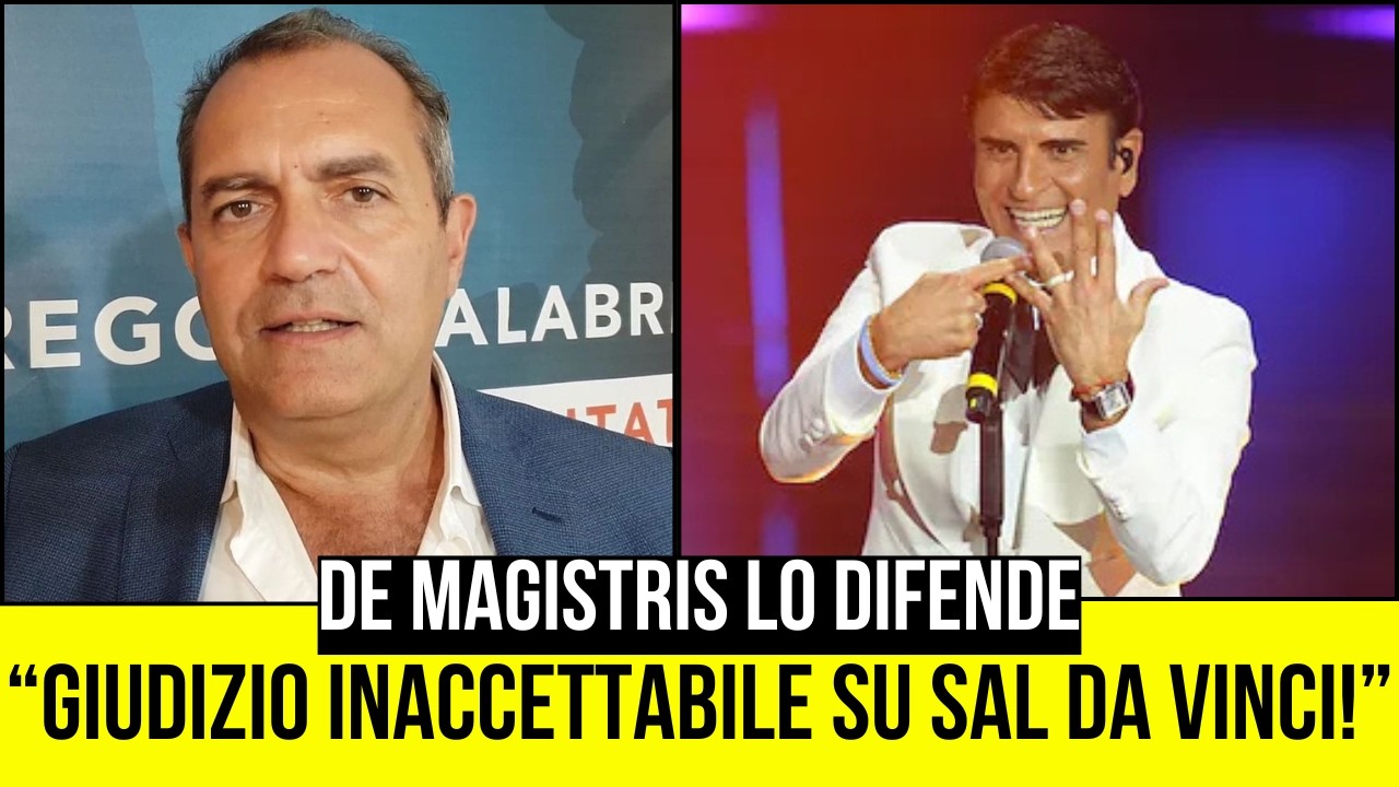 SANREMO IN FIAMME! DE MAGISTRIS DIFENDE SAL DA VINCI DALL’ATTACCO DI CAZZULLO