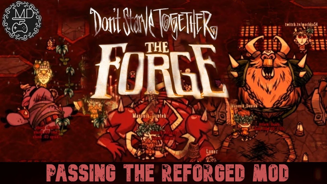 Проходим Мод: ReForged. Играю за Woodie в обычный режим! v1.30 [Don't Starve Together]